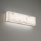 Dweled Museo 18in LED Bathroom Vanity or Wall Light 3000K in White WS-651 - alternate 4